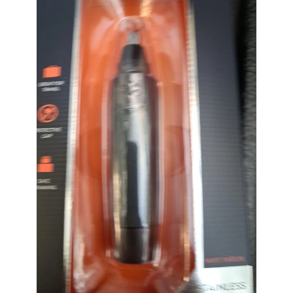 Ear‎ Nose Trimmer Stainless Steel Black Vivitar Brand New